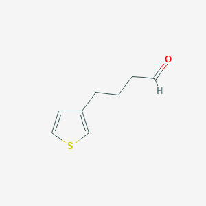 4-(Thiophen-3-yl)butanal