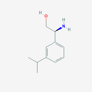 (s)-2-Amino-2-(3-isopropylphenyl)ethan-1-ol