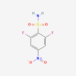 2,6-Difluoro-4-nitrobenzenesulfonamide