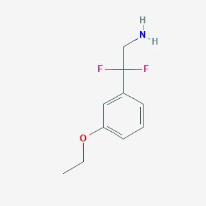 2-(3-Ethoxyphenyl)-2,2-difluoroethan-1-amine