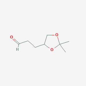 1,3-Dioxolane-4-propanal, 2,2-dimethyl-