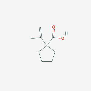 1-(Prop-1-en-2-yl)cyclopentane-1-carboxylic acid