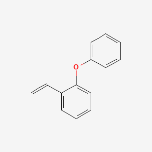 molecular formula C14H12O B13596935 1-Phenoxy-2-vinylbenzene 