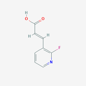 (2E)-3-(2-fluoropyridin-3-yl)prop-2-enoicacid