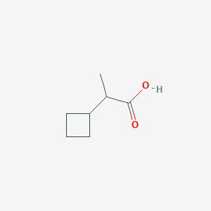 B1359699 2-Cyclobutylpropanoic acid CAS No. 1082453-55-1