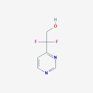 2,2-Difluoro-2-(pyrimidin-4-yl)ethanol