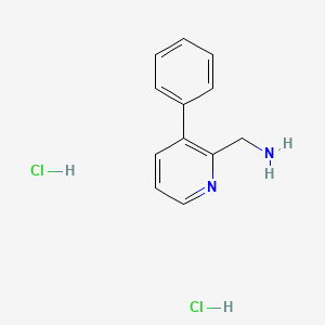 1-(3-Phenylpyridin-2-yl)methanamine dihydrochloride