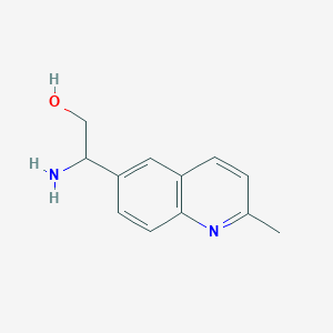 2-Amino-2-(2-methylquinolin-6-yl)ethan-1-ol