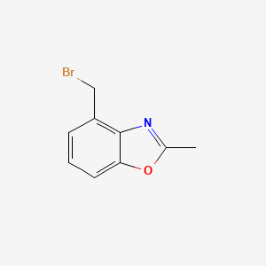 4-(Bromomethyl)-2-methyl-1,3-benzoxazole