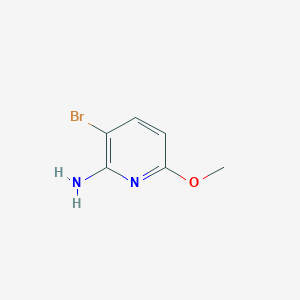 molecular formula C6H7BrN2O B1359717 3-溴-6-甲氧基吡啶-2-胺 CAS No. 511541-63-2