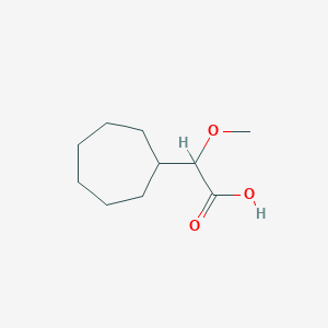 2-Cycloheptyl-2-methoxyaceticacid