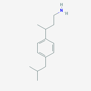 3-(4-Isobutylphenyl)butan-1-amine