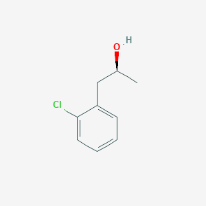 molecular formula C9H11ClO B13597236 (2S)-1-(2-chlorophenyl)propan-2-ol 