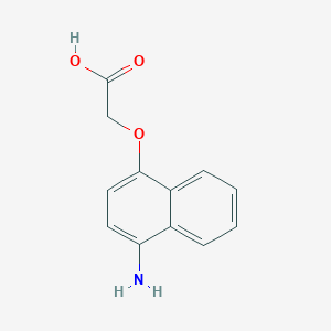 2-((4-Aminonaphthalen-1-yl)oxy)acetic acid