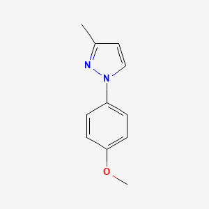 B1359733 1-(4-Methoxyphenyl)-3-methyl-1h-pyrazole CAS No. 68338-28-3