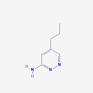 5-Propylpyridazin-3-amine