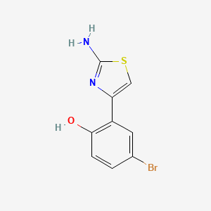 2-(2-Aminothiazol-4-yl)-4-bromophenol