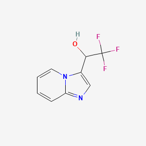 alpha-(Trifluoromethyl)imidazo[1,2-a]pyridine-3-methanol