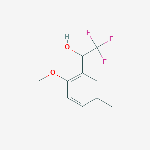 2,2,2-Trifluoro-1-(2-methoxy-5-methylphenyl)ethan-1-ol