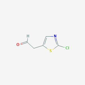 2-(2-Chlorothiazol-5-yl)acetaldehyde