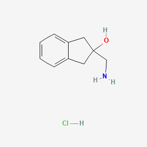 2-(aminomethyl)-2,3-dihydro-1H-inden-2-olhydrochloride