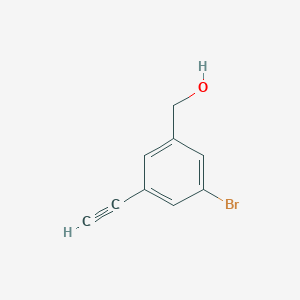 (3-Bromo-5-ethynylphenyl)methanol