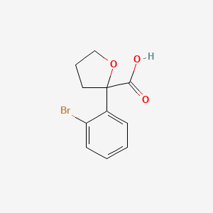 2-(2-Bromophenyl)oxolane-2-carboxylicacid