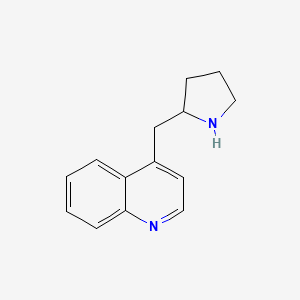 4-(Pyrrolidin-2-ylmethyl)quinoline