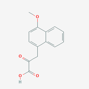 3-(4-Methoxy-1-naphthyl)-2-oxopropanoic Acid