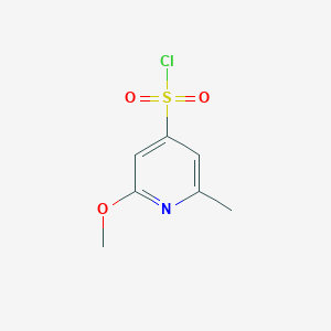 2-Methoxy-6-methylpyridine-4-sulfonyl chloride