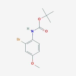 molecular formula C12H16BrNO3 B13597799 Tert-butyl n-(2-bromo-4-methoxyphenyl)carbamate 