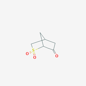 molecular formula C6H8O3S B13597804 2lambda6-Thiabicyclo[2.2.1]heptane-2,2,6-trione 