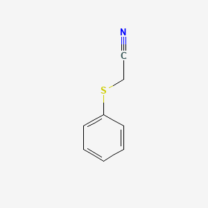 molecular formula C8H7NS B1359783 (苯硫基)乙腈 CAS No. 5219-61-4