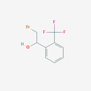 2-Bromo-1-[2-(trifluoromethyl)phenyl]ethanol