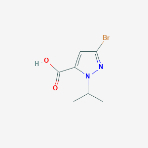 3-bromo-1-(propan-2-yl)-1H-pyrazole-5-carboxylicacid