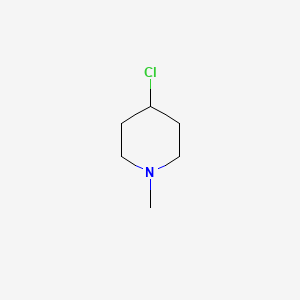 molecular formula C6H12ClN B1359792 4-氯-1-甲基哌啶 CAS No. 5570-77-4