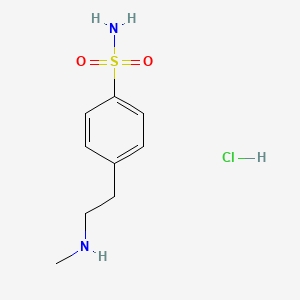 4-[2-(Methylamino)ethyl]benzene-1-sulfonamidehydrochloride