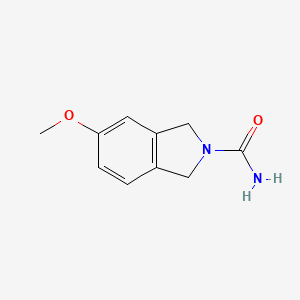 5-methoxy-2,3-dihydro-1H-isoindole-2-carboxamide