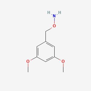 molecular formula C9H13NO3 B13597938 O-(3,5-Dimethoxybenzyl)hydroxylamine 