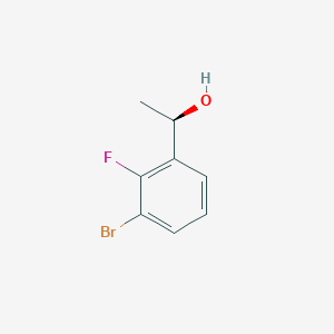 molecular formula C8H8BrFO B13597941 (R)-1-(3-Bromo-2-fluorophenyl)ethan-1-ol 