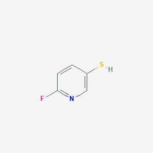 molecular formula C5H4FNS B13597948 6-Fluoropyridine-3-thiol CAS No. 912545-85-8