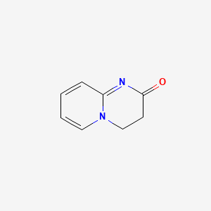 molecular formula C8H8N2O B1359795 3,4-Dihydro-2H-pyrido[1,2-a]pyrimidin-2-one CAS No. 5439-14-5