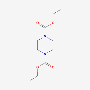 B1359797 1,4-Piperazinedicarboxylic acid, diethyl ester CAS No. 5470-28-0