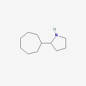 2-Cycloheptylpyrrolidine