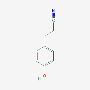 molecular formula C9H9NO B013598 3-(4-Hydroxyphenyl)propionitrile CAS No. 17362-17-3