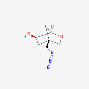 rac-(1R,4R,6R)-4-(azidomethyl)-2-oxabicyclo[2.2.1]heptan-6-ol