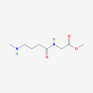 Methyl (4-(methylamino)butanoyl)glycinate