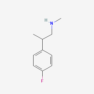 2-(4-fluorophenyl)-N-methylpropan-1-amine