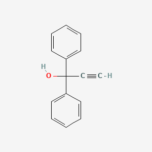molecular formula C15H12O B1359810 1,1-Diphenyl-2-propyn-1-ol CAS No. 3923-52-2
