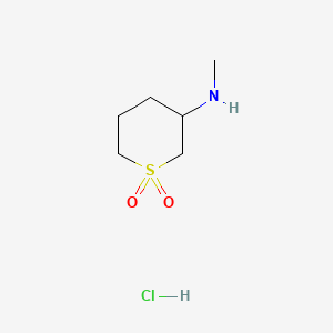 3-(Methylamino)-1lambda6-thiane-1,1-dionehydrochloride